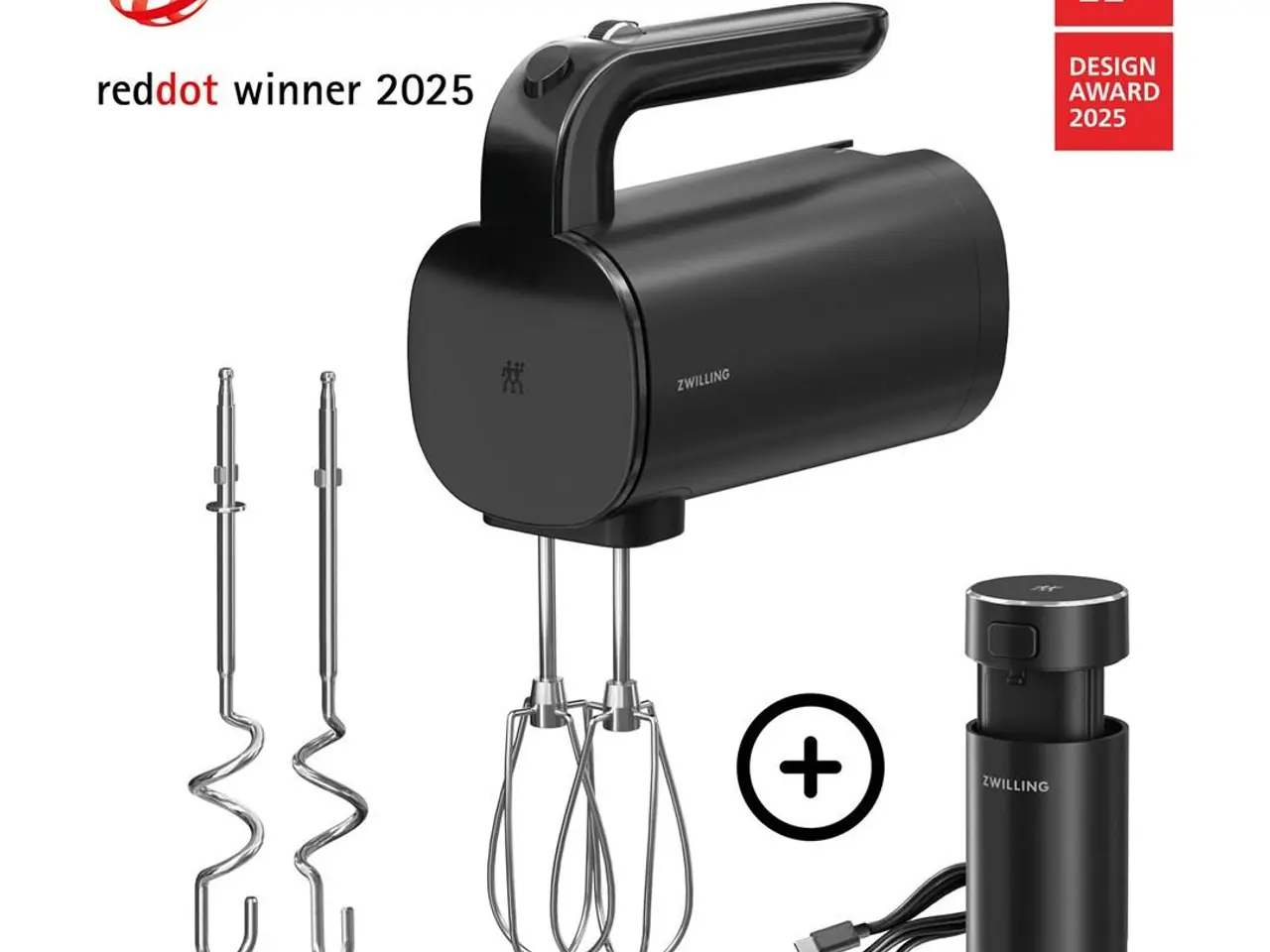 Billede 1 - ZWILLING Xtend trådløs håndmixer sort