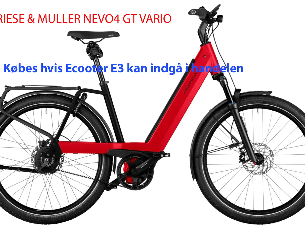 Billede 4 - Ecooter byttes med elcykel