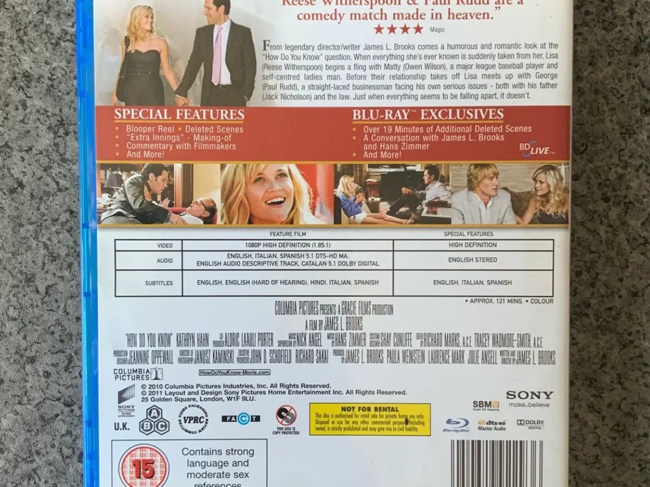 Billede 2 - “How Do You Know” Blu-Ray film
