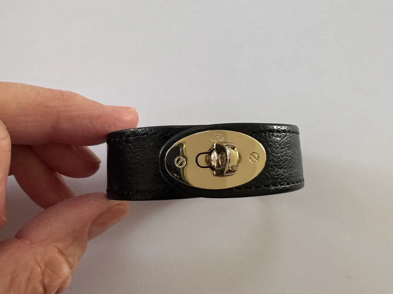 Billede 1 - Flot sort Mulberry-armbånd