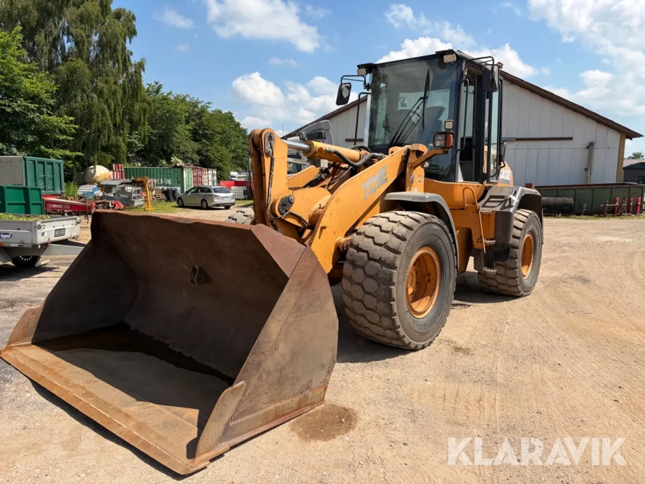 Billede 1 - Gummiged Case 721e med skovl