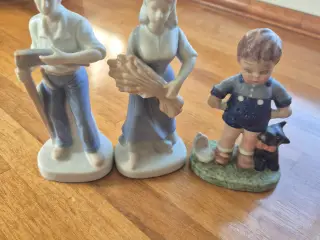 Diverse. Porcelæns figurer