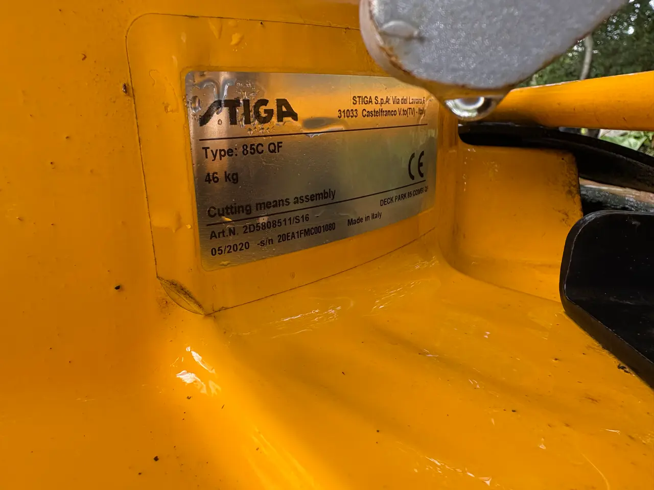 Billede 6 - Stiga Combi 85 Quick Flip klippebord