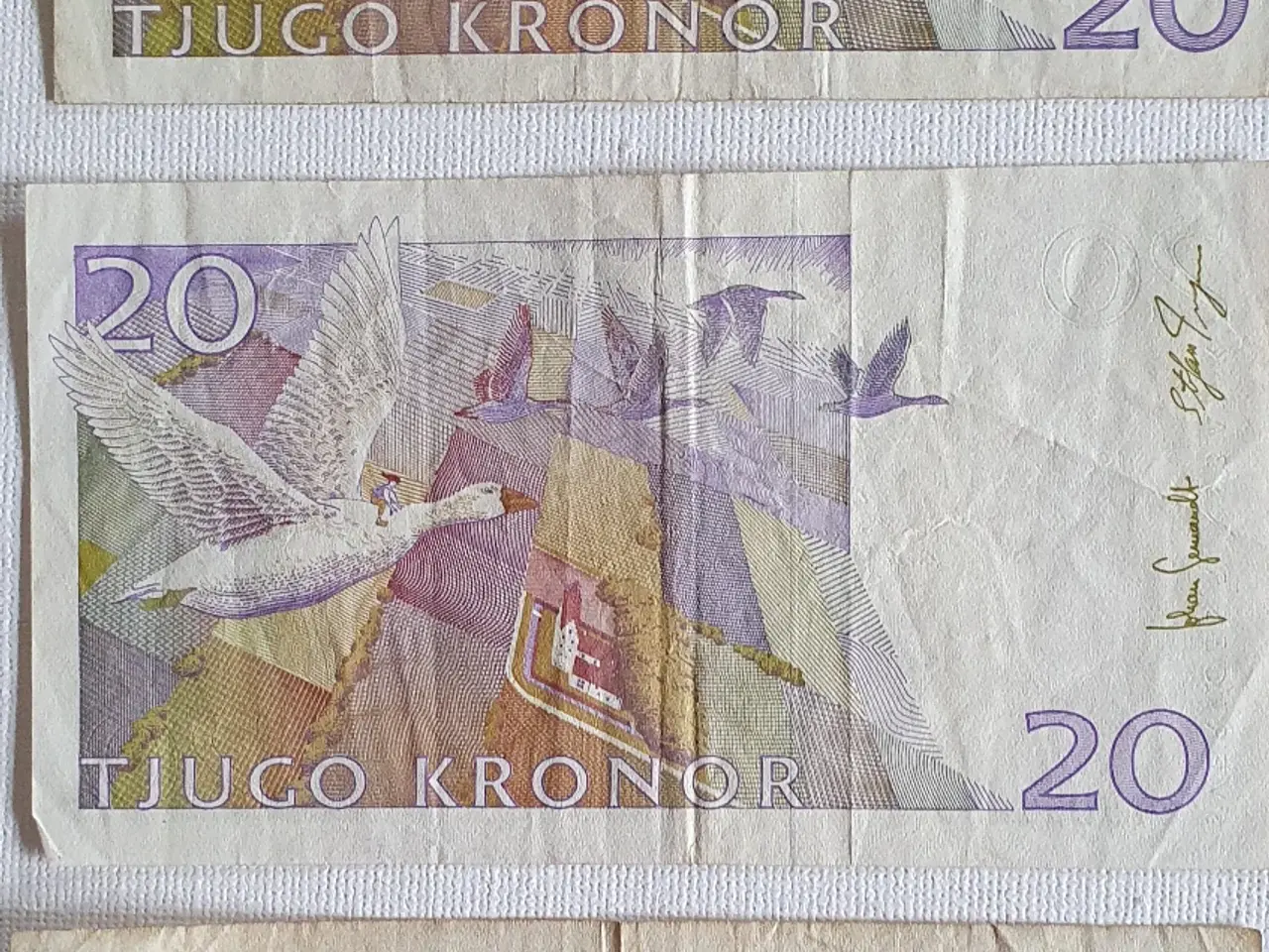 Billede 3 - Svenske pengesedler