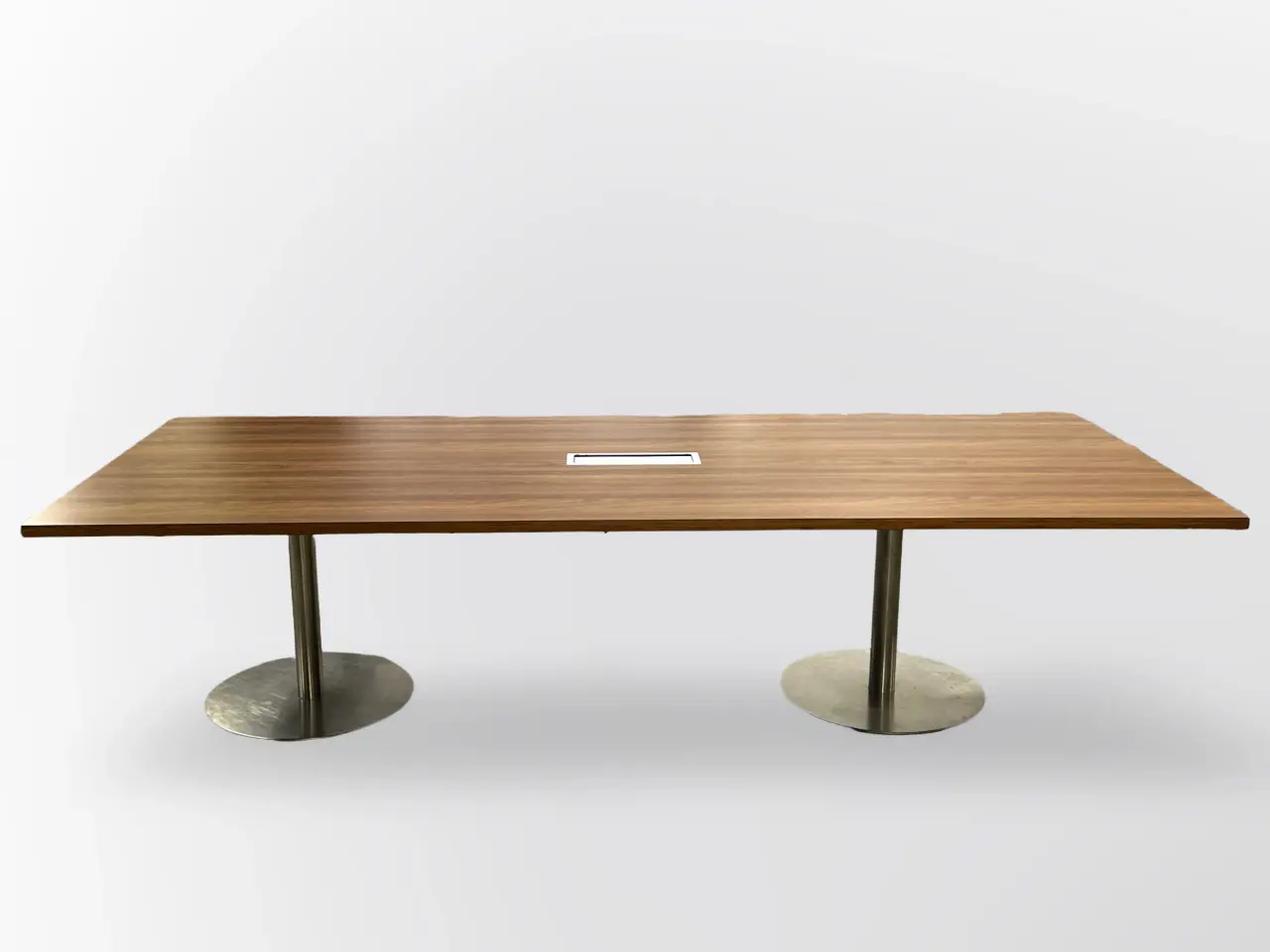 Billede 3 - Andersen Furniture Bord – Brun med Krom Stel 120x295x73cm