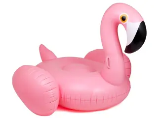 Kæmpe flamingo badedyr.
