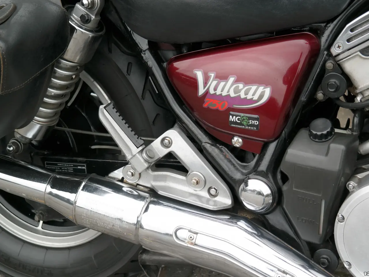 Billede 9 - Kawasaki VN 750 Vulcan ENGROS/UDEN KLARGØRING