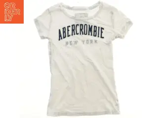 T-shirt med print fra Abercrombie (str. S)