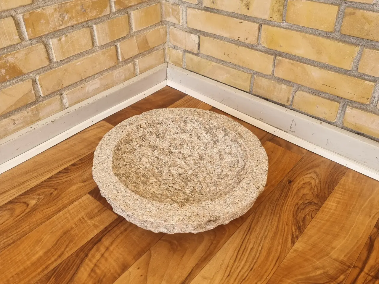Billede 2 - Fuglebad i granit Rosa 35 cm NYT