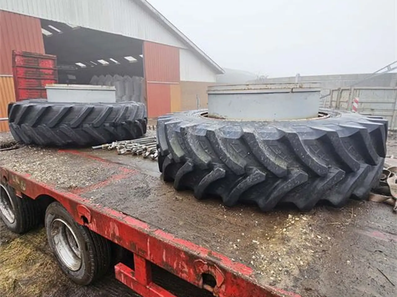 Billede 3 - ABC TVHJ2STK - 2 Tvillingehjul 520/85R42 - kun 400 timer / only 400 hours