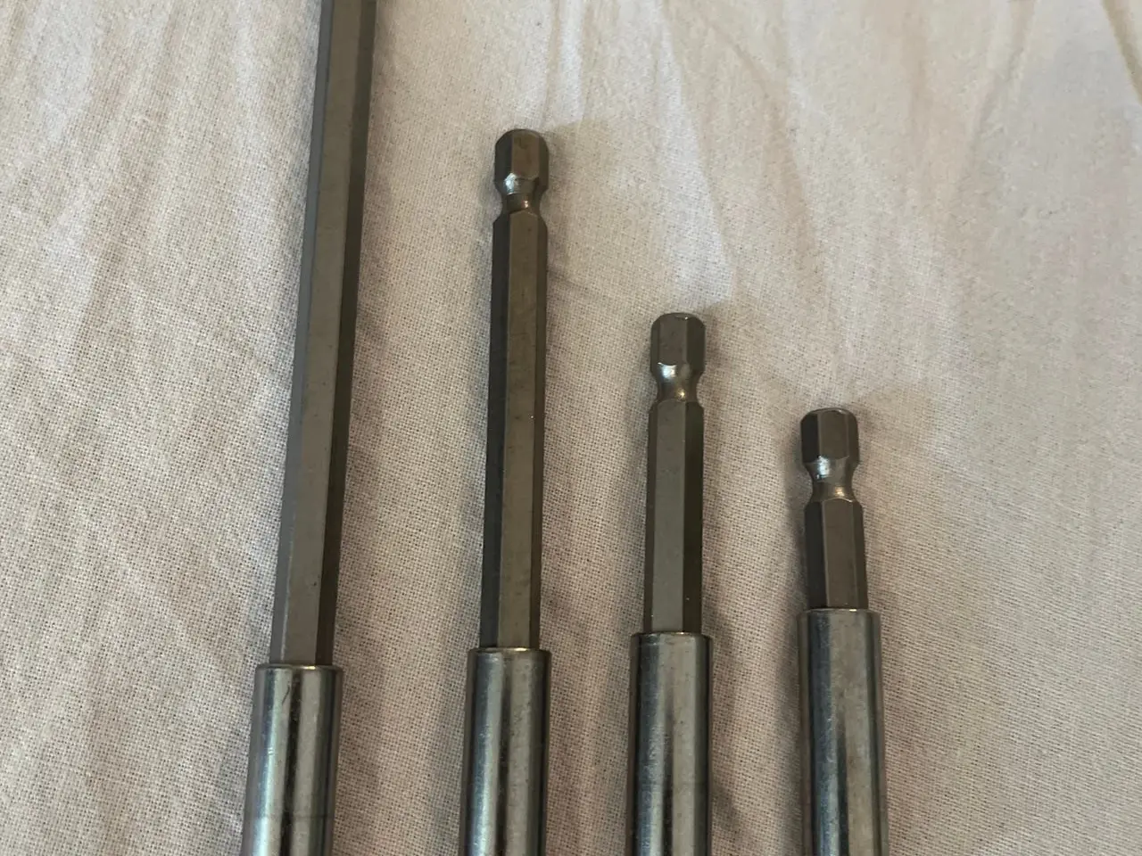 Billede 3 - 4 x magnetisk bitsholder 6-15 cm