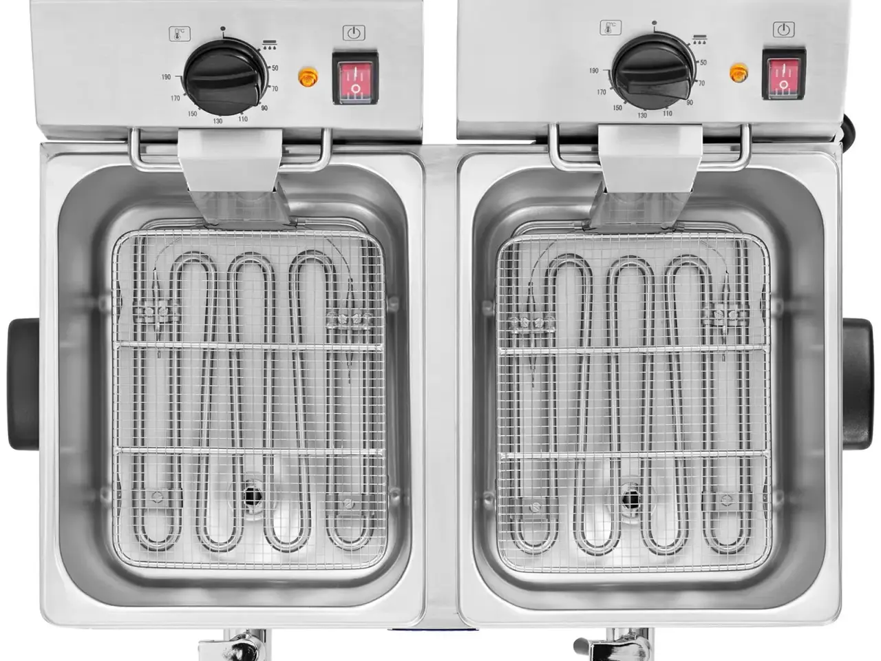 Billede 6 - Dobbelt Frituregryde 2x 13 Liter – 6500 W