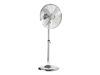 Tristar VE-5951 gulvventilator - krom, 50 W, 3 hastigheder