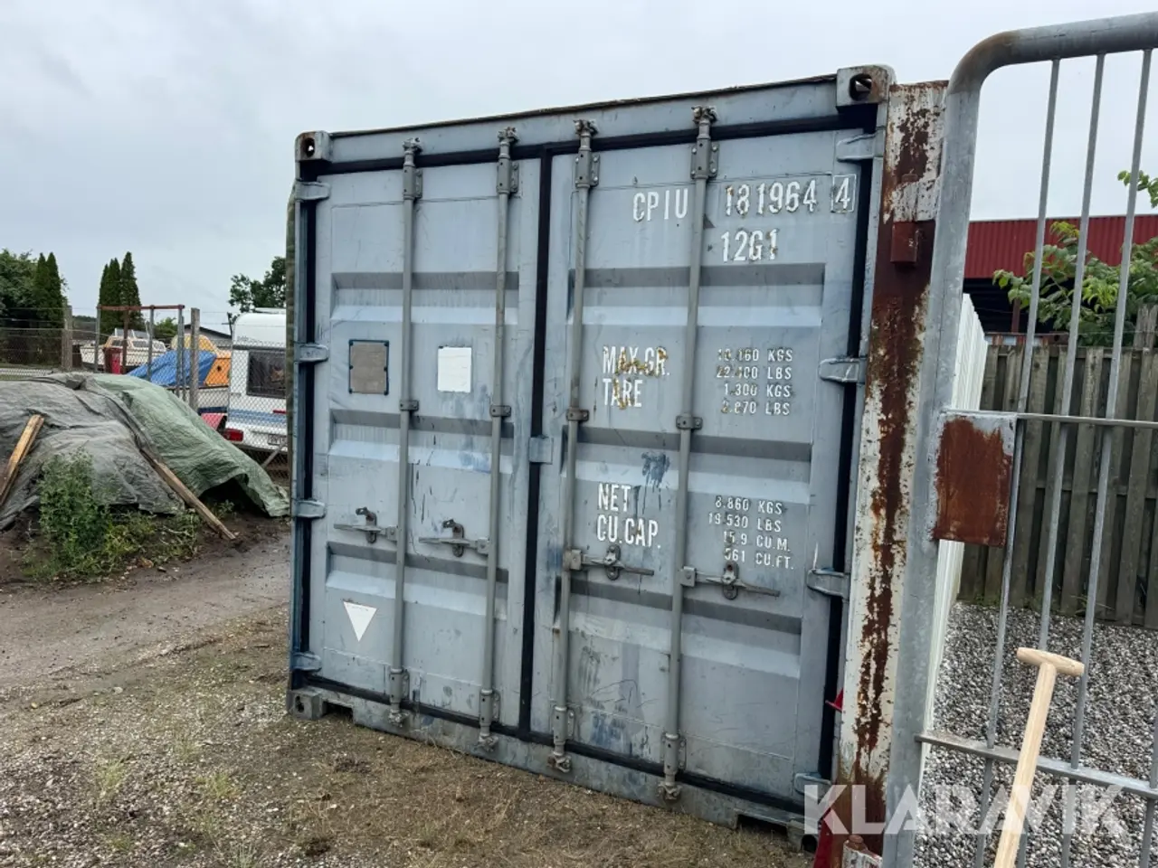 Billede 2 - Container GB/C 15586 LR/2006 MS-101 Værksted