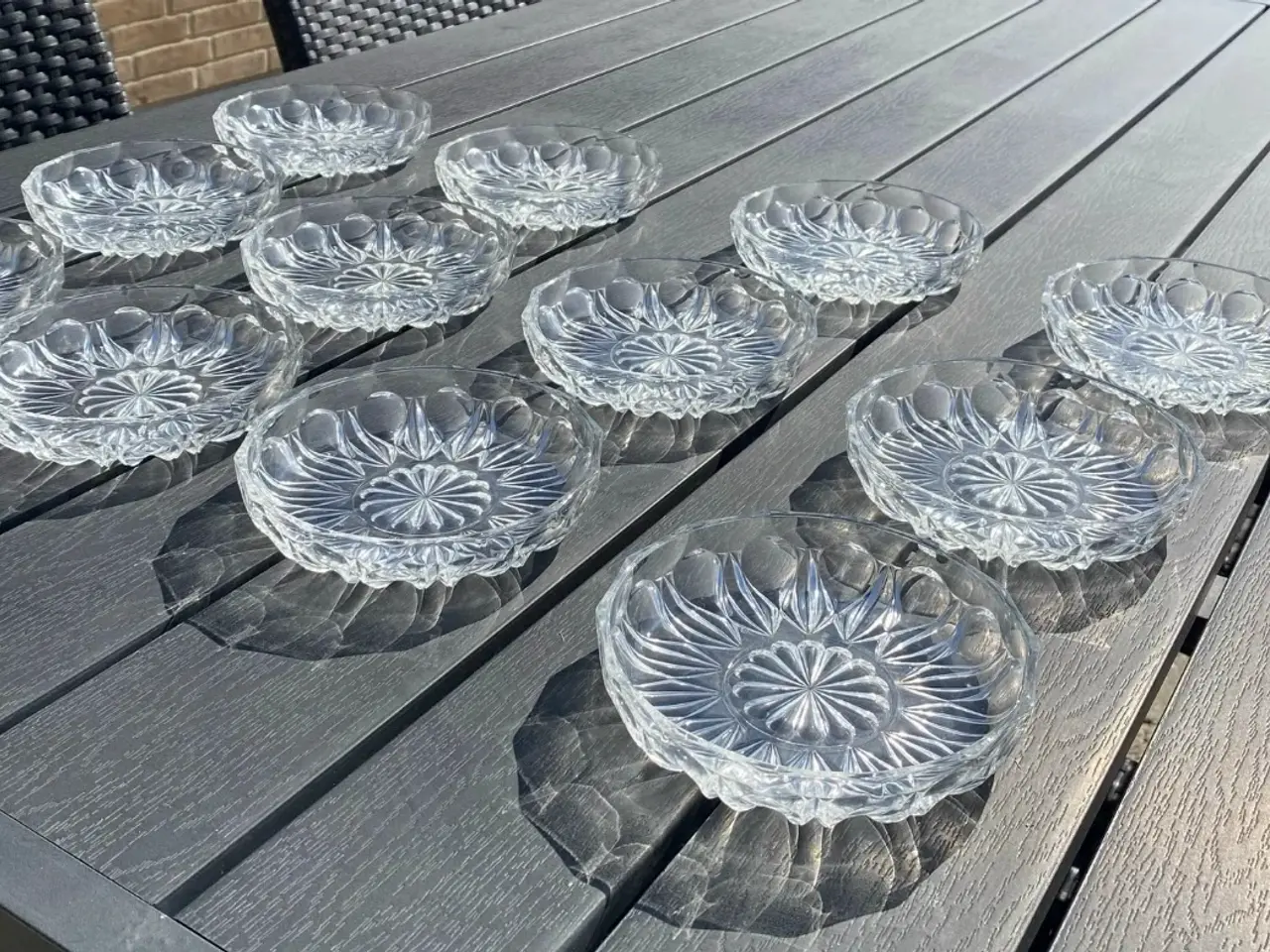 Billede 3 - Assietter glas 12 stk - Ø 14 cm