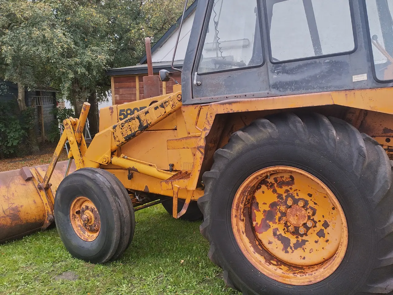 Billede 3 - Case 580f rendegraver