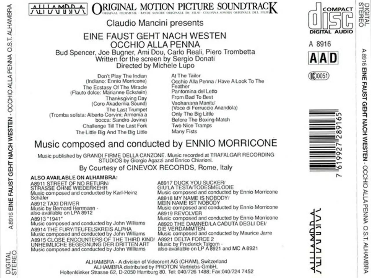 Billede 2 - Ennio Morricone – Occhio Alla Penna = Eine… – CD