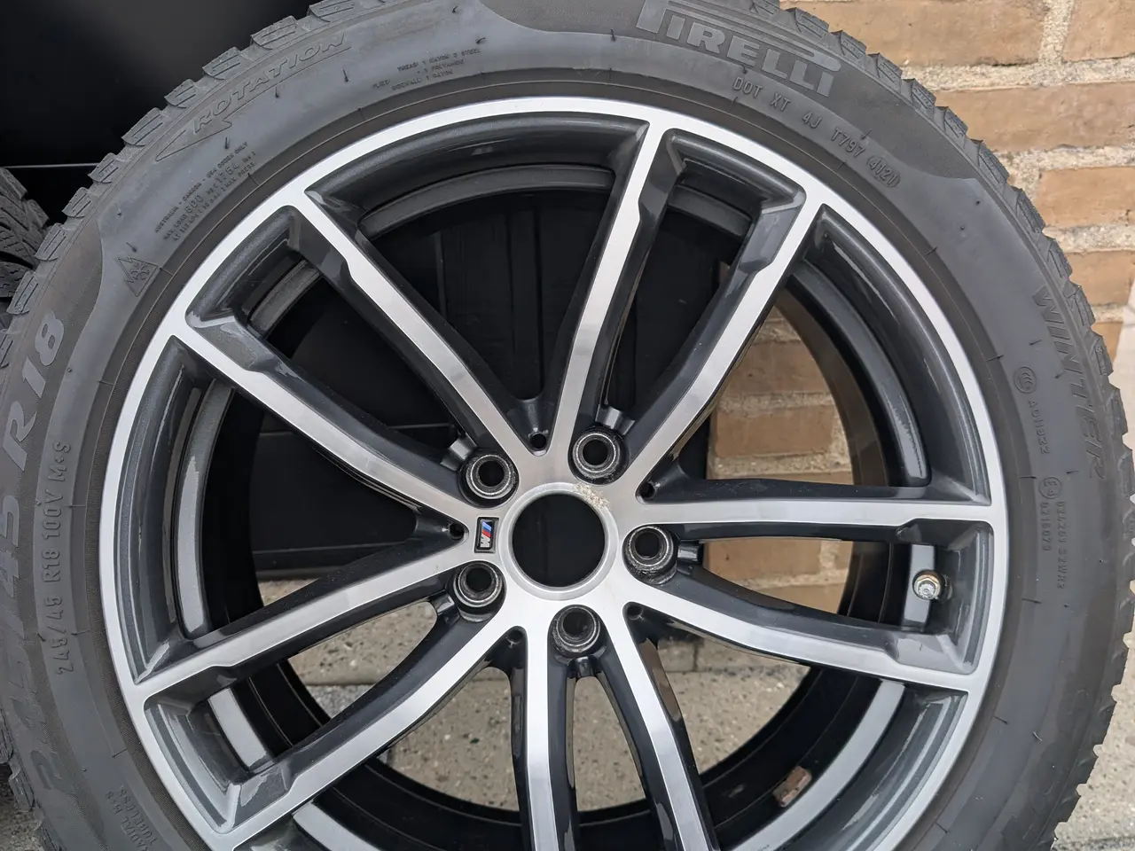 Billede 4 - Originale BMW 18” M662 vinterhjul – G30/G31