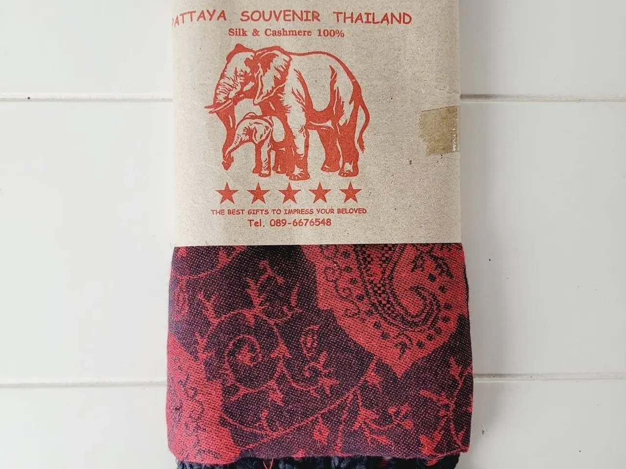 Billede 2 - ⭐️- Elegant og Blødt Pashmina Tørklæde - UBRUGT