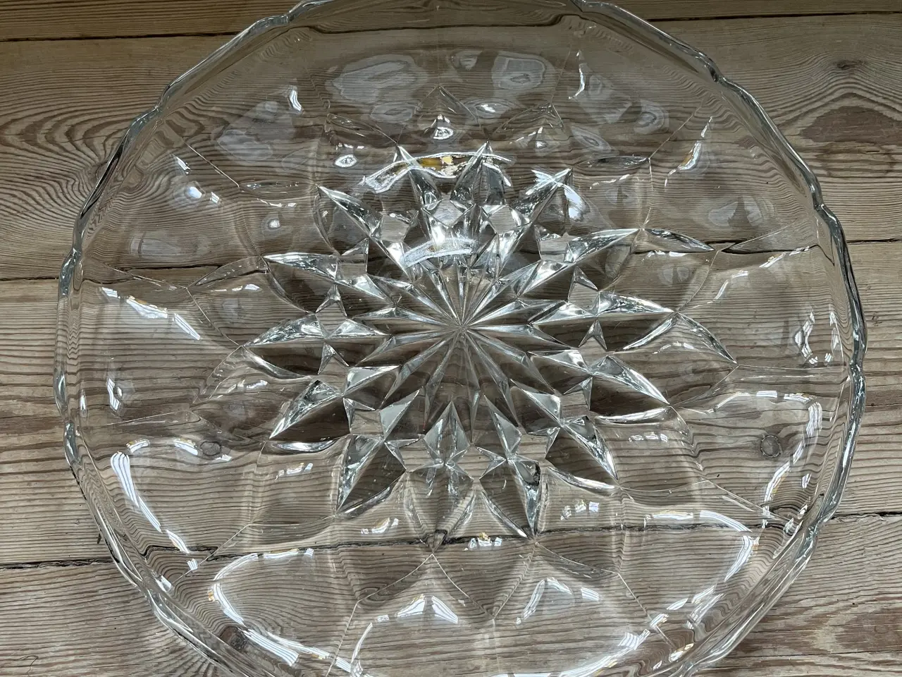 Billede 1 - Glas fad rundt