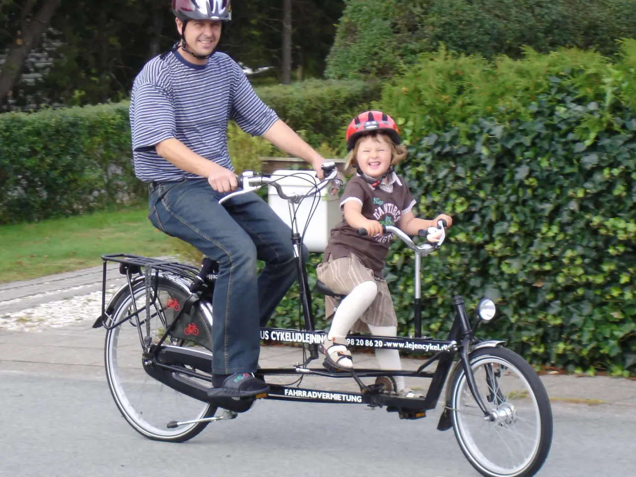 Billede 3 - Tandem/Voksen/Barn - Fantastisk cykel. Kører nemt
