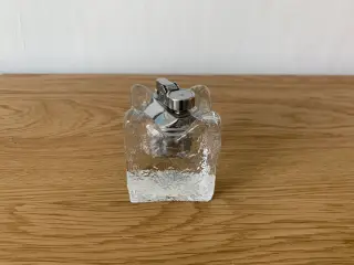 Bordlighter i glas og stål, isklump, Koei Unicon