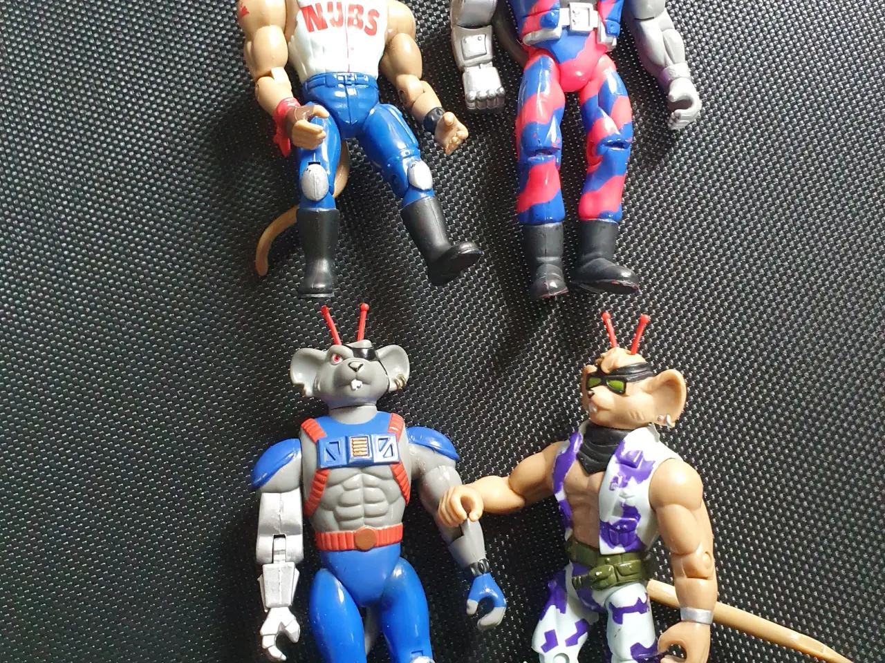 Billede 1 - Biker mice figurer 4 stk