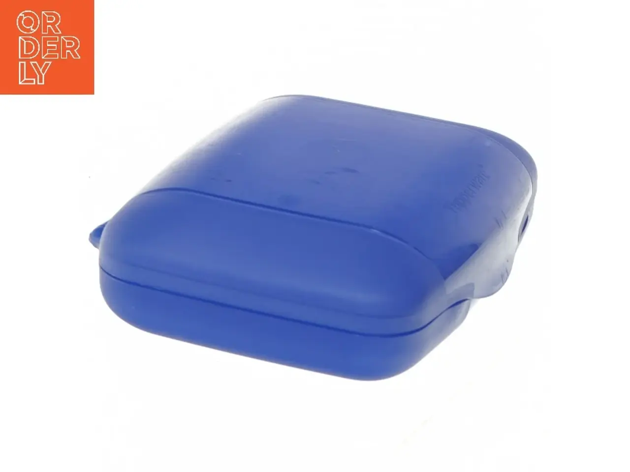 Billede 3 - Blå madkasse fra Tupperware (str. 13x16x5 cm)
