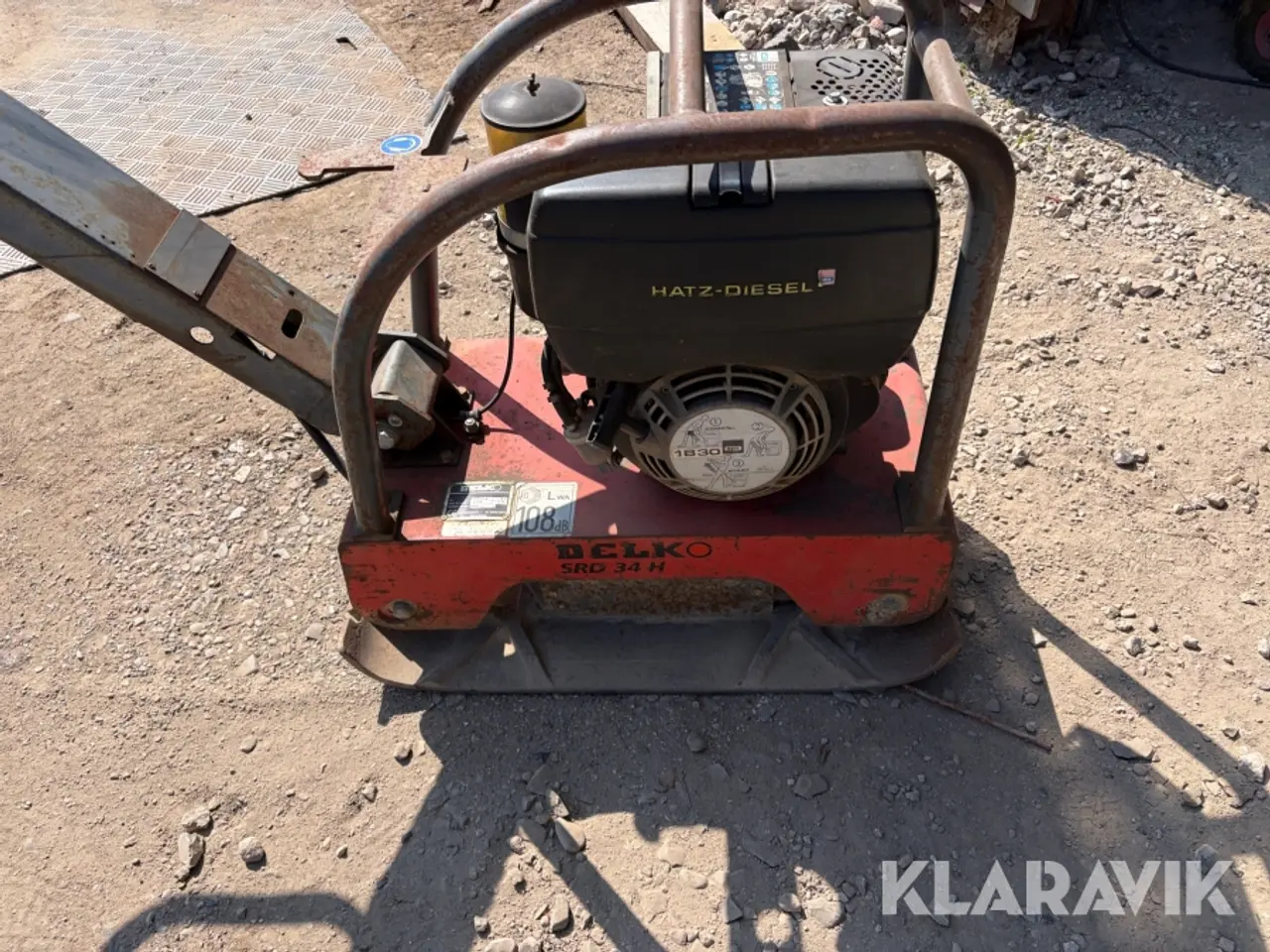 Billede 5 - Pladevibrator Delko SRD 34 H