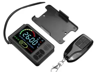 LCD display med firkantet stik - til kinafyr