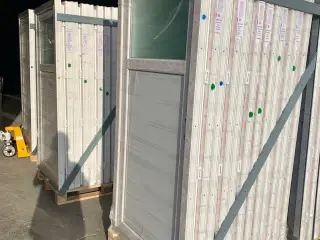 Ny plastdør 95x210