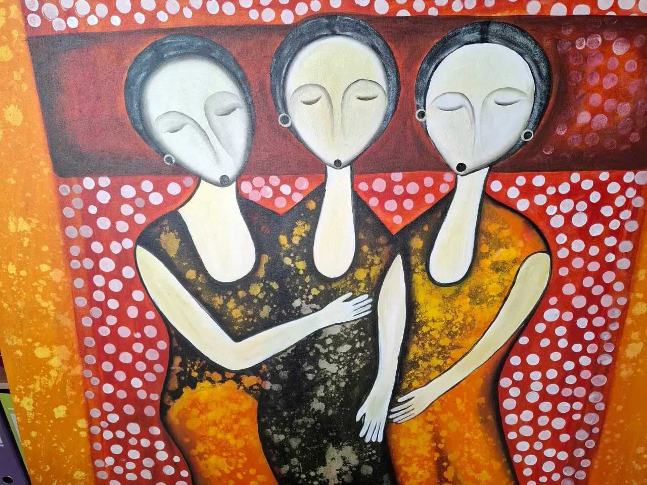 Billede 1 - Maleri 120x120 cm