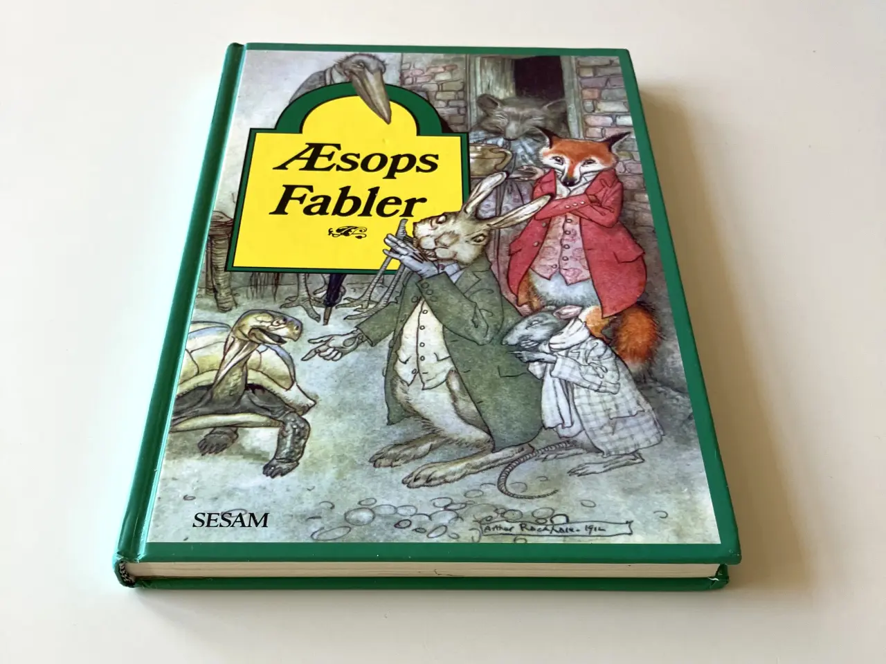 Billede 8 - Æsops Fabler. Af Alex Schumacher, Athur Rackham