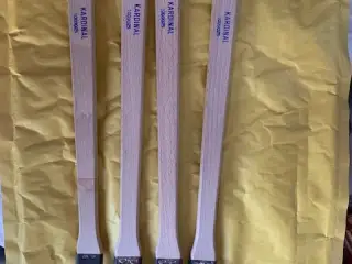 4 stk Guldberg 25 mm radiatorpensel. Håndlavet