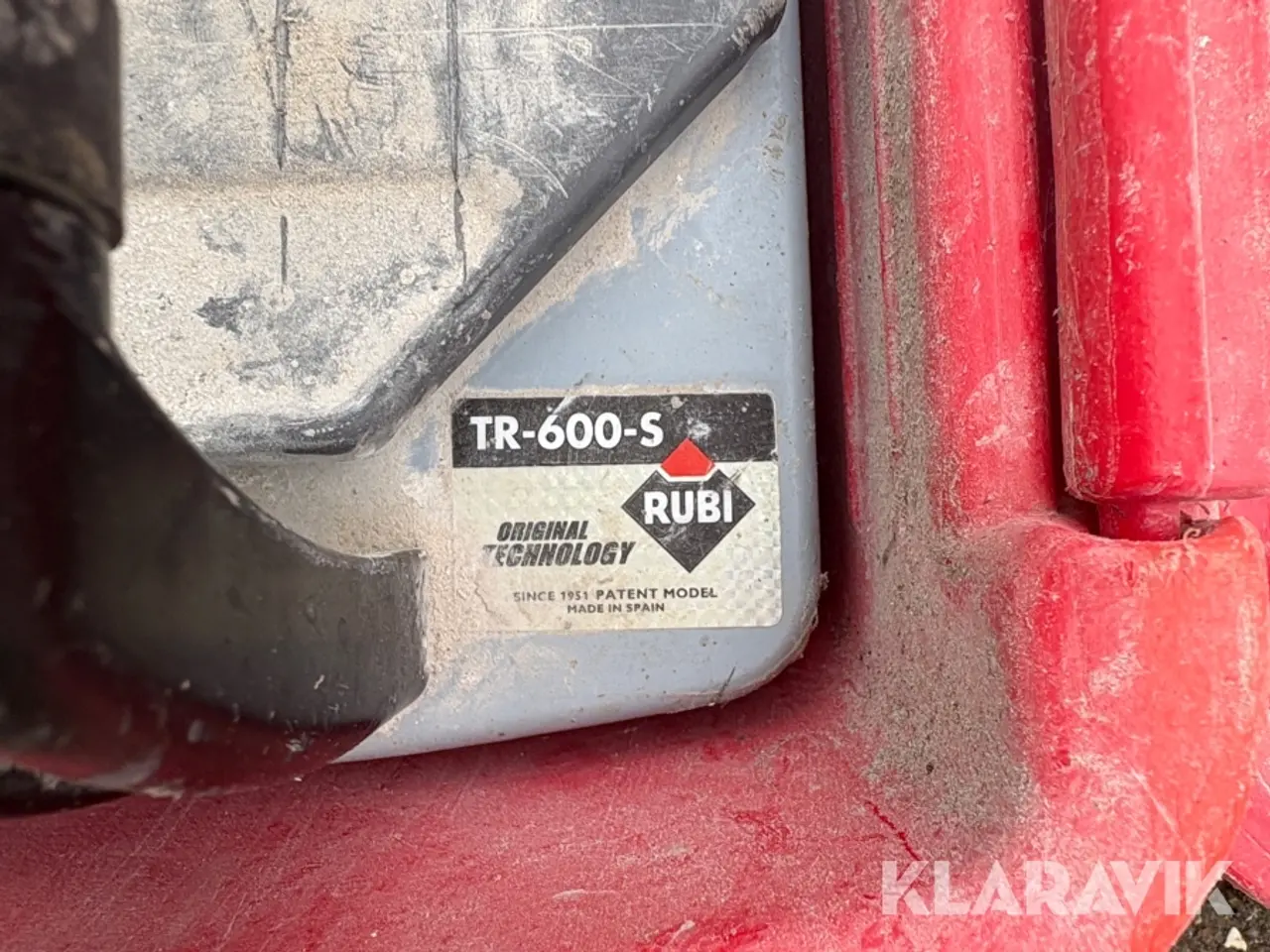 Billede 4 - Fliseskærer Rubi TR-600-S