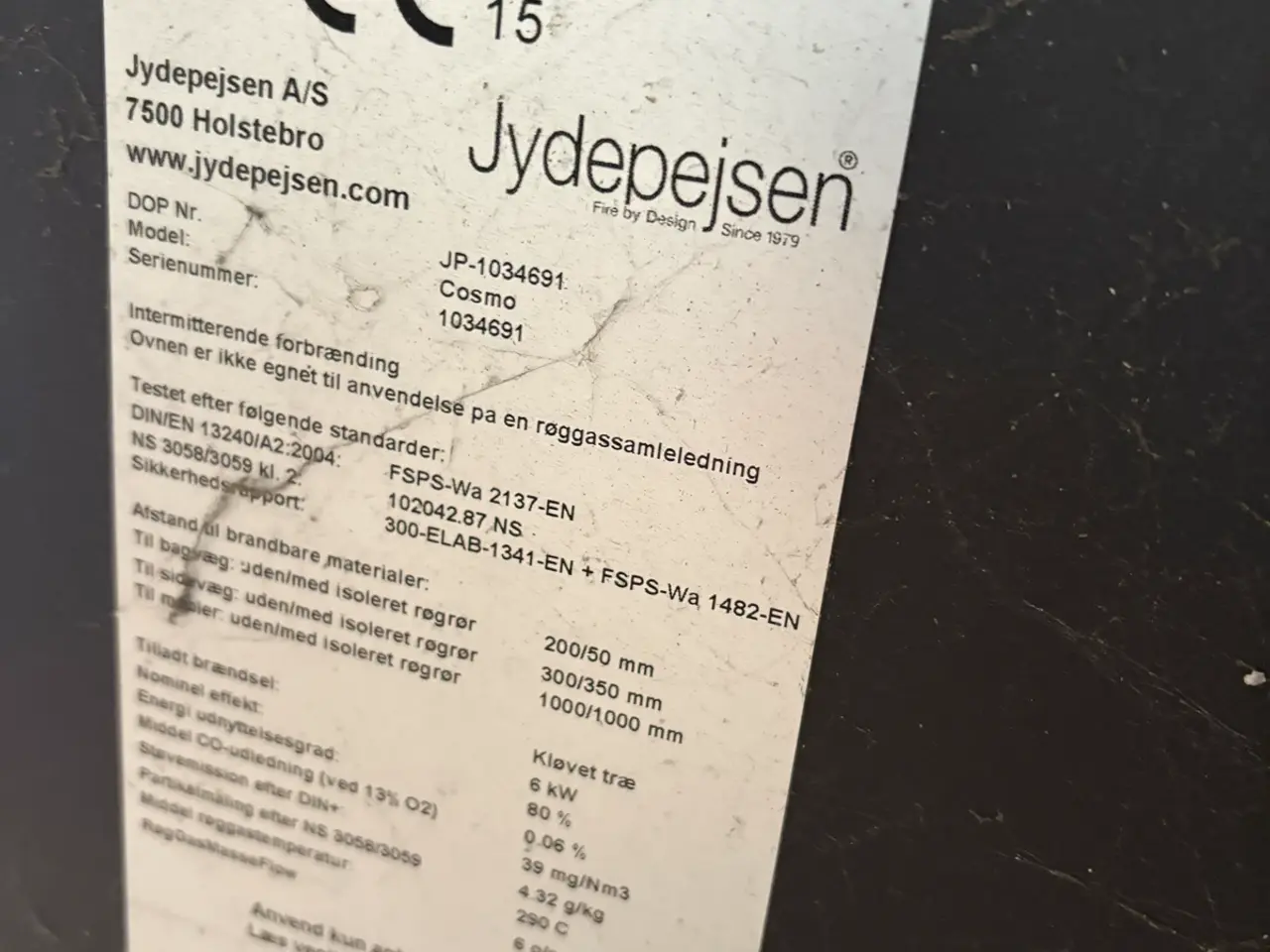 Billede 4 - Brændeovn