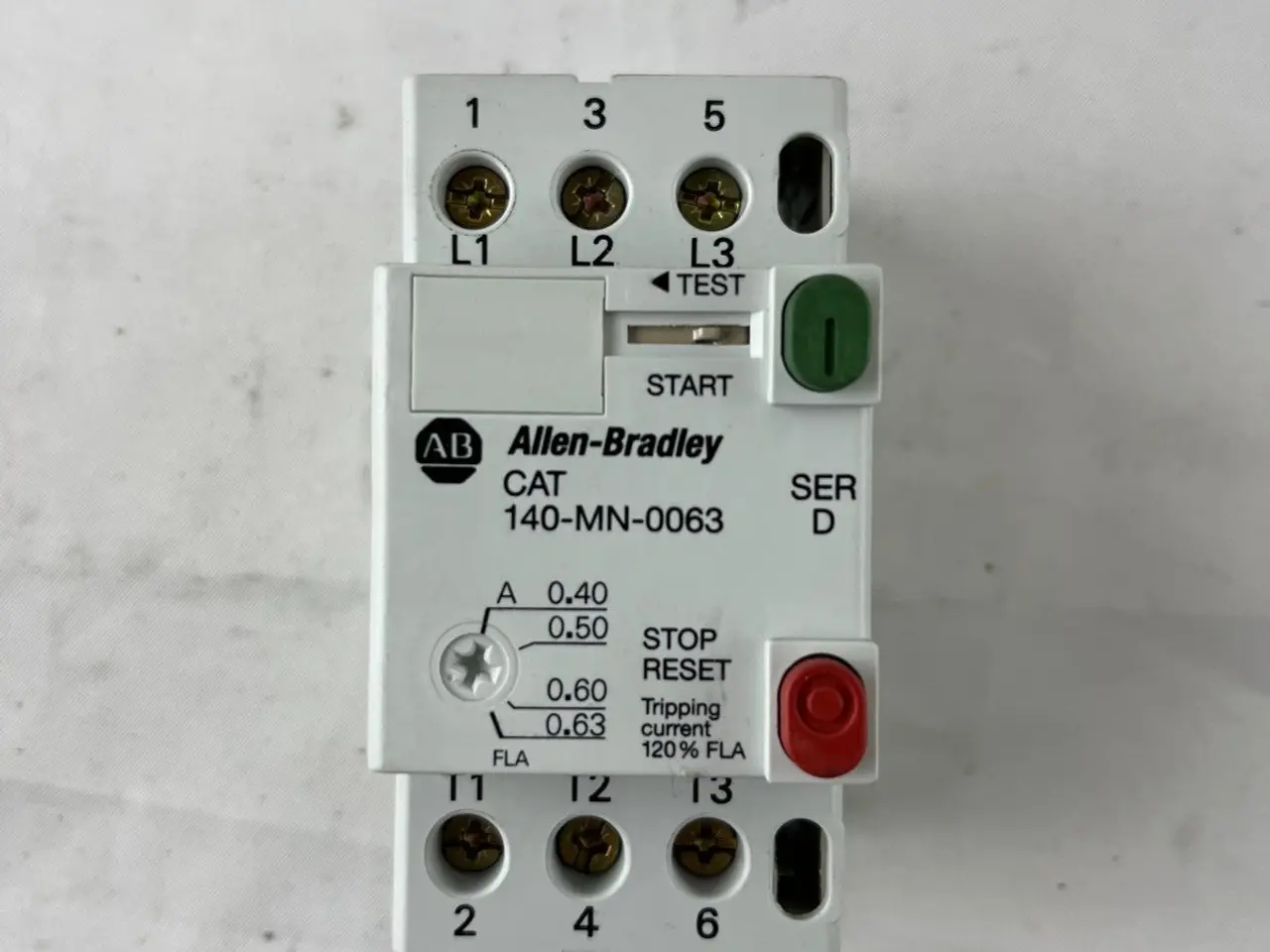 Billede 2 - Allen‑Bradley 140-MN-0063 Manual Motor Starter