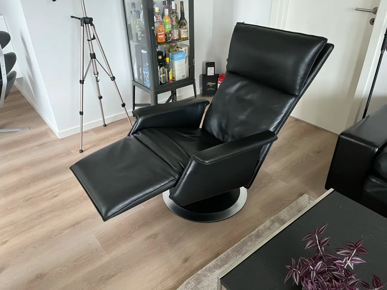 Billede 8 - Eksklusiv Berg Furniture Ceto/Alto i sort læder.