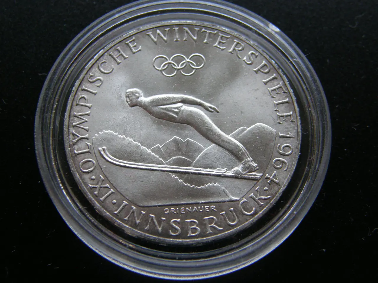 Billede 2 - Østrig 50 Shillings 1964 Sølv.