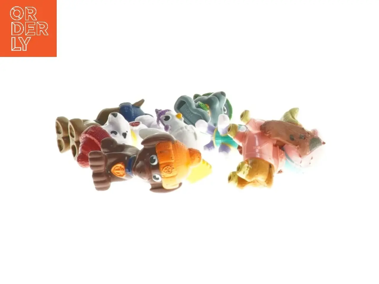 Billede 2 - Små figurer af dyr fra Paw Patrol (str. ca. 4,5 cm)