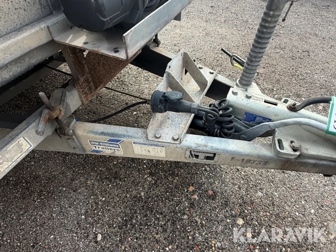 Billede 9 - Maskintrailer Ifor Williams Trailers 6 med tipfunktion