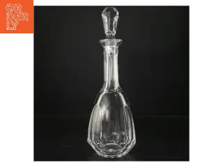 Glas karaffel med prop (str. 35,5 cm)