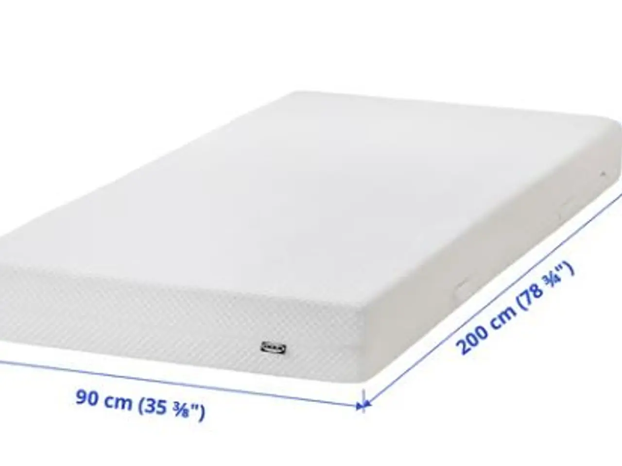 Billede 10 - IKEA Nordli, hvid seng med madras, skuffer og gavl