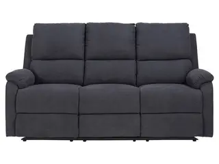 Sabia 3 pers sofa recliner Enjoy stof mørkegrå OUTLET