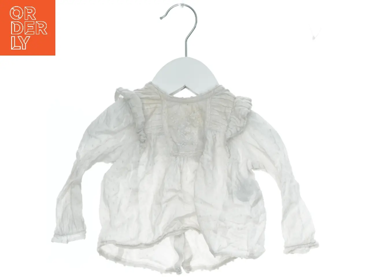 Billede 1 - Hvid bluse til børn fra Zara (str. 68)