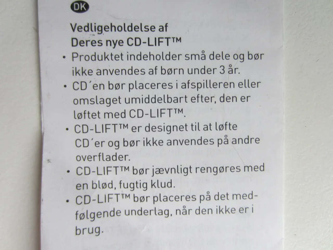 Billede 2 - Tommy Larsen CD-LIFT i original emballage fra
