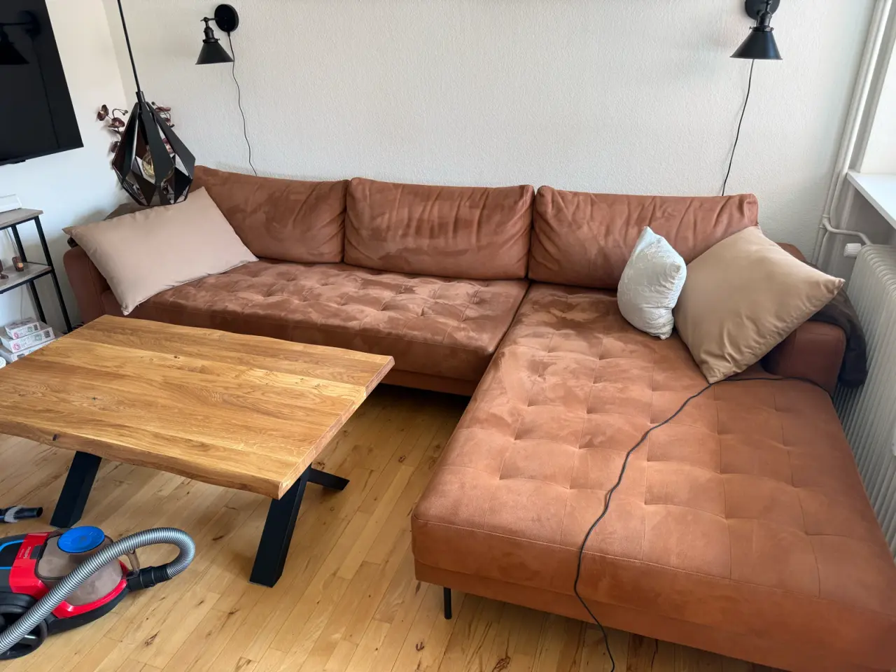 Billede 3 - Stor sofa med chaiselong