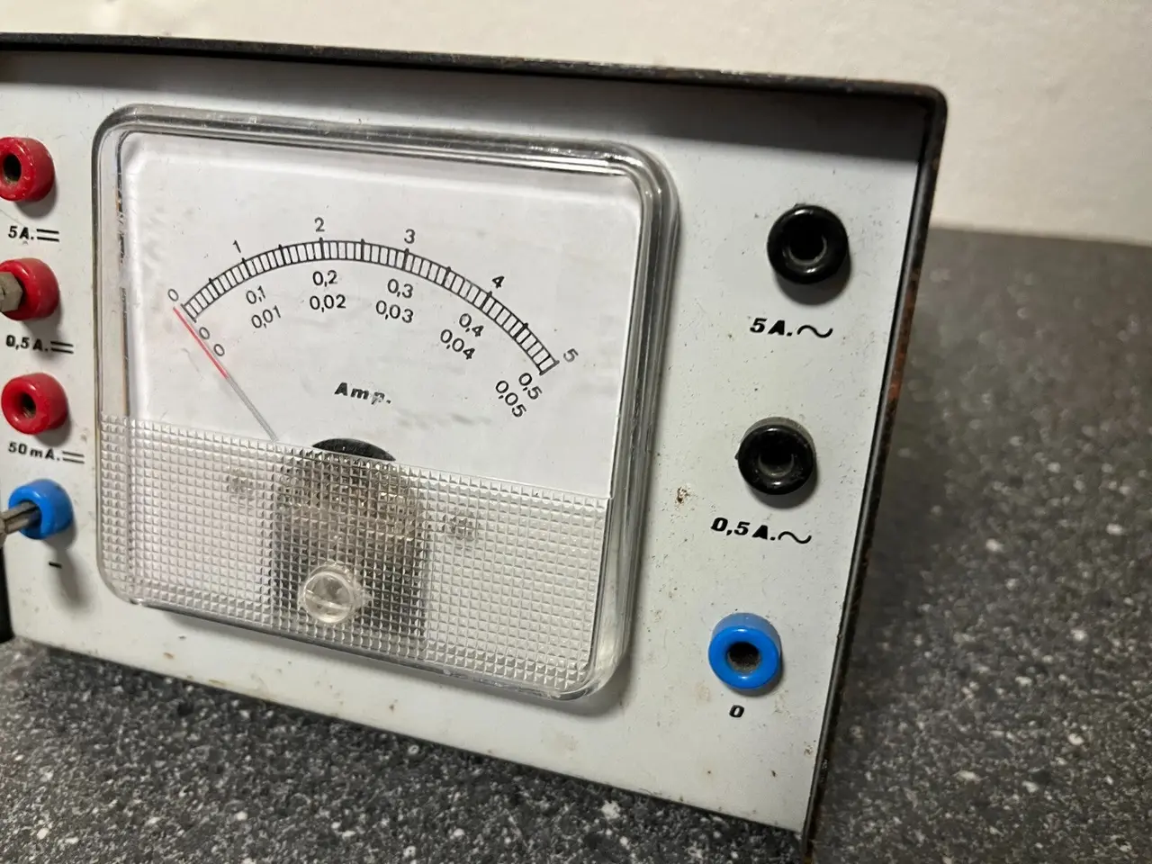 Billede 5 - Vintage Analog Ammeter Lab/Educational Equipment