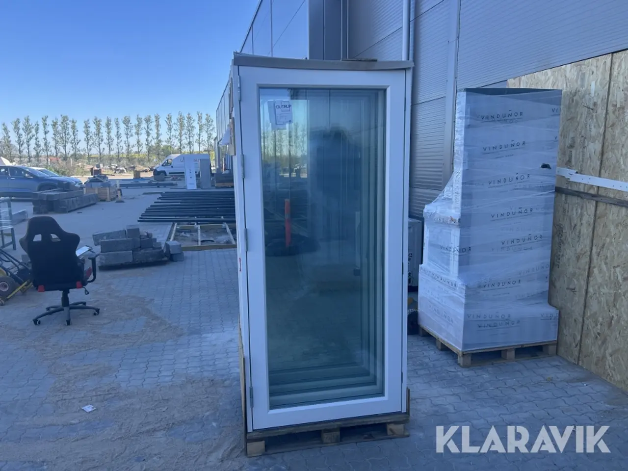 Billede 1 - Terrassedøre Outrup Træ/alu 3 lags glas