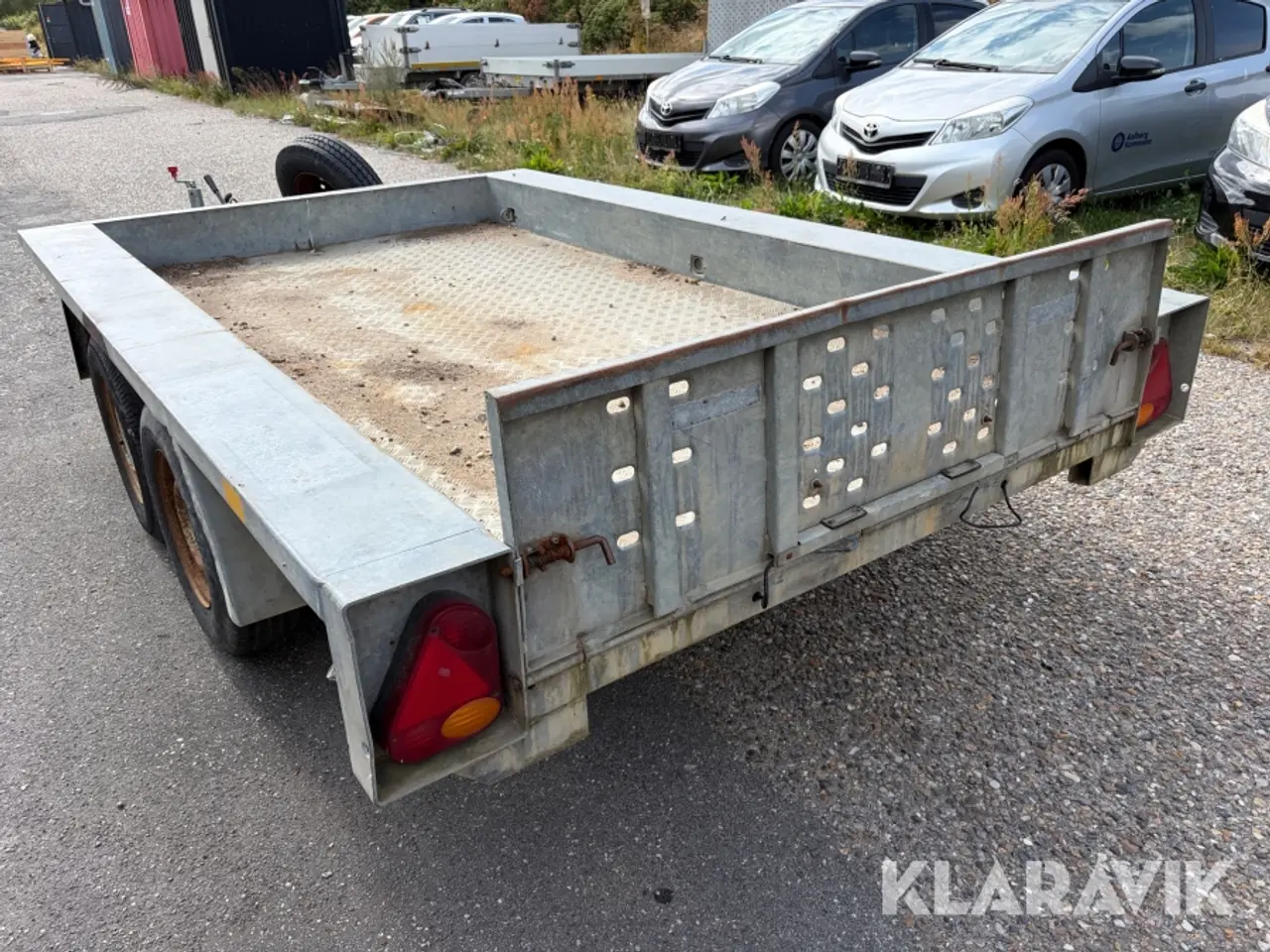 Billede 4 - Maskintrailer Brenderup med tip - 3000kg - 1 styk
